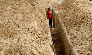 Копка траншей для фундамента от 945 руб. | 2Землекопа-Гбк в Губкине